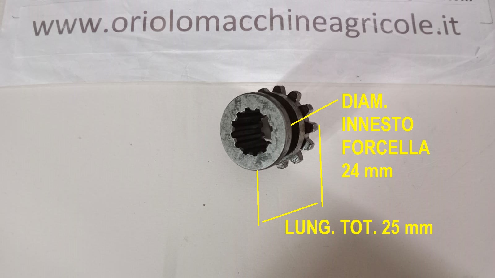 INGRANAGGIO SCORREVOLE PER SEP REV 2000  Z=13 INTERNO Z=12